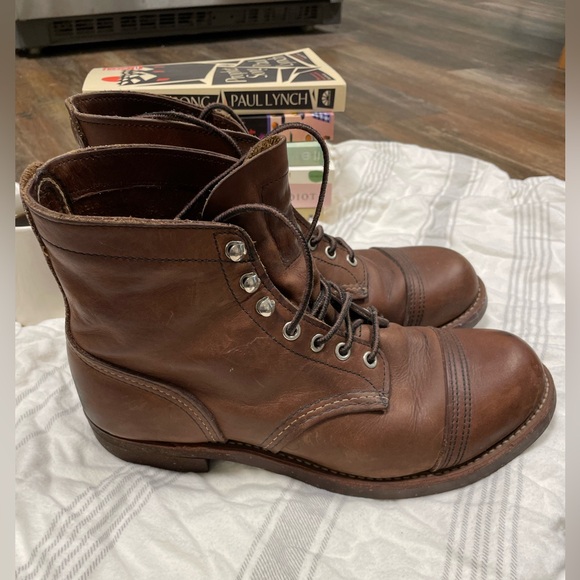 Red Wing Iron Rangers 8111 size 7 1/2 ee - Picture 3 of 7